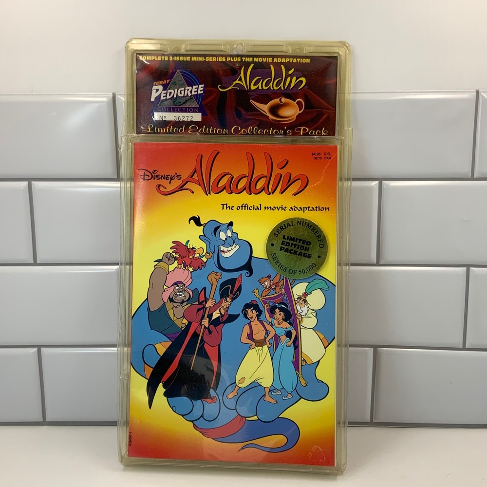 Disney‎ Aladdin Limited Edition Collector's Pack Comic Set Pedigree 36272/50000